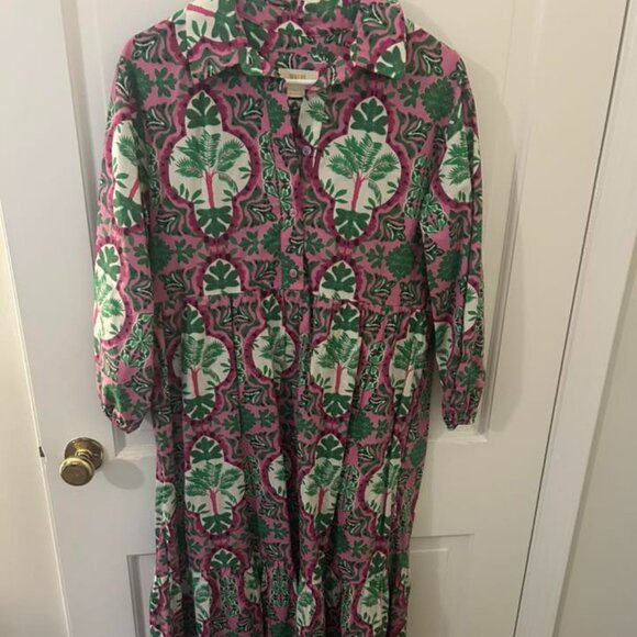 Maeve Bettina Tiered Shirt Dress - Picture 3 of 3